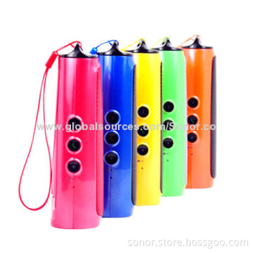 Portable Wireless Bluetooth/Stereo Speakers with Speakerphone, 3.5mm Stereo Aux-inNew
